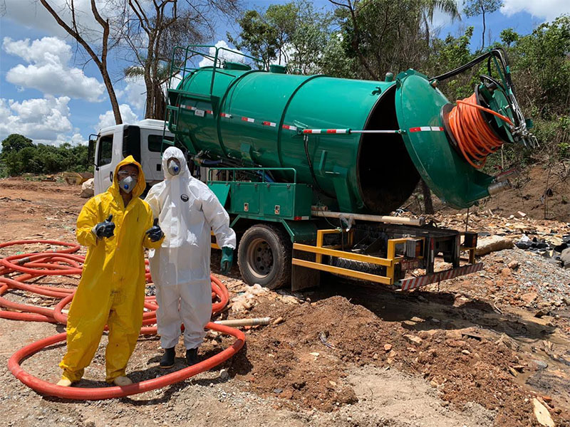 Coleta e Transporte de Efluentes L�quidos