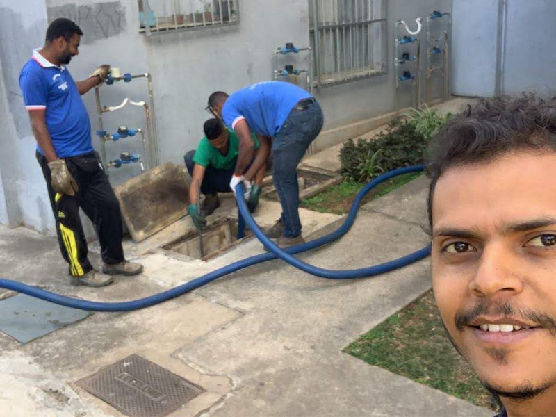 Limpeza de Caixa Separadora